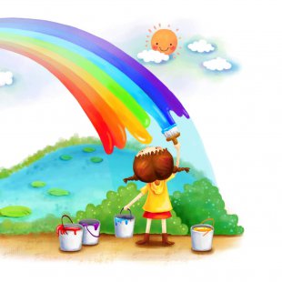 Радуга чувств - авторский игровой тренинг для детей 7-10 лет